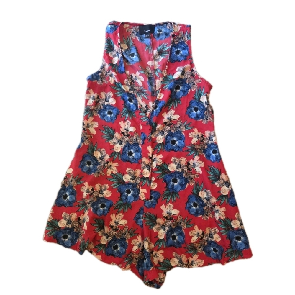 Lumiere Brand Red Romper Size Small New Without Tags